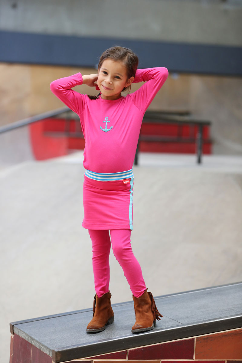Legging uni roze   1