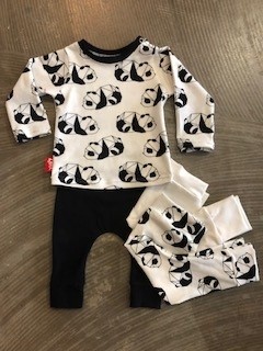 Shirt/broekje panda 